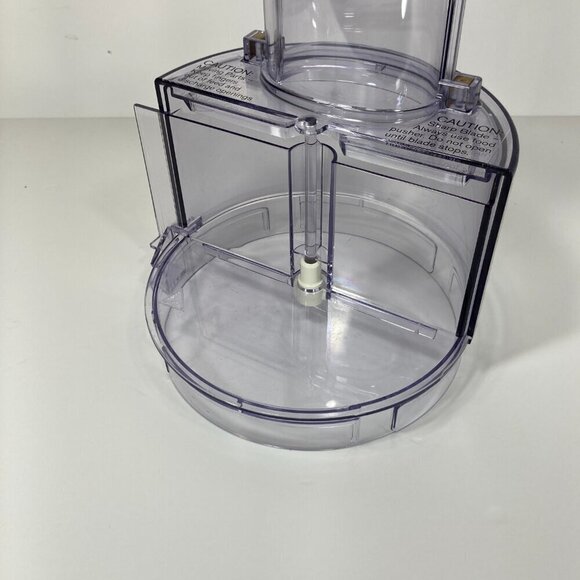 Braun Multipractic Food Processor Wide Feed Bowl Lid Chute - No Plunger # 4262 - Picture 6 of 7